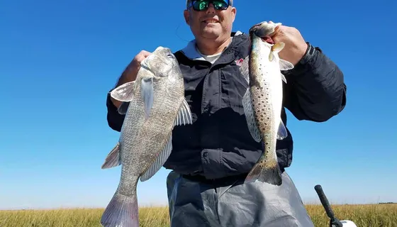 Anglers fishing near the coastal reefs out of Charleston, SC